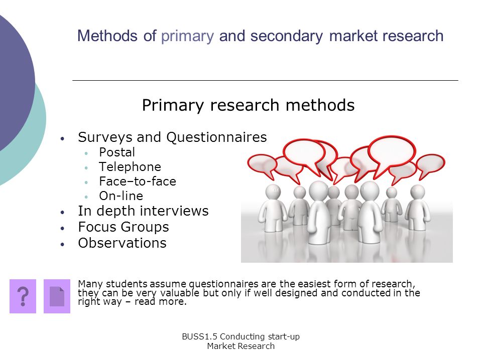 An Overview of Market Research Methods
